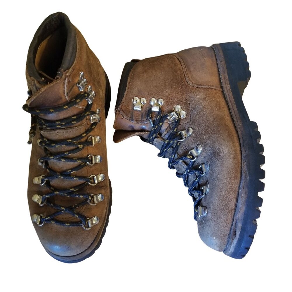 Dexter 7.5M Vintage Brown‎ Leather Work Hiking Gorpcore Mountaineering Boots